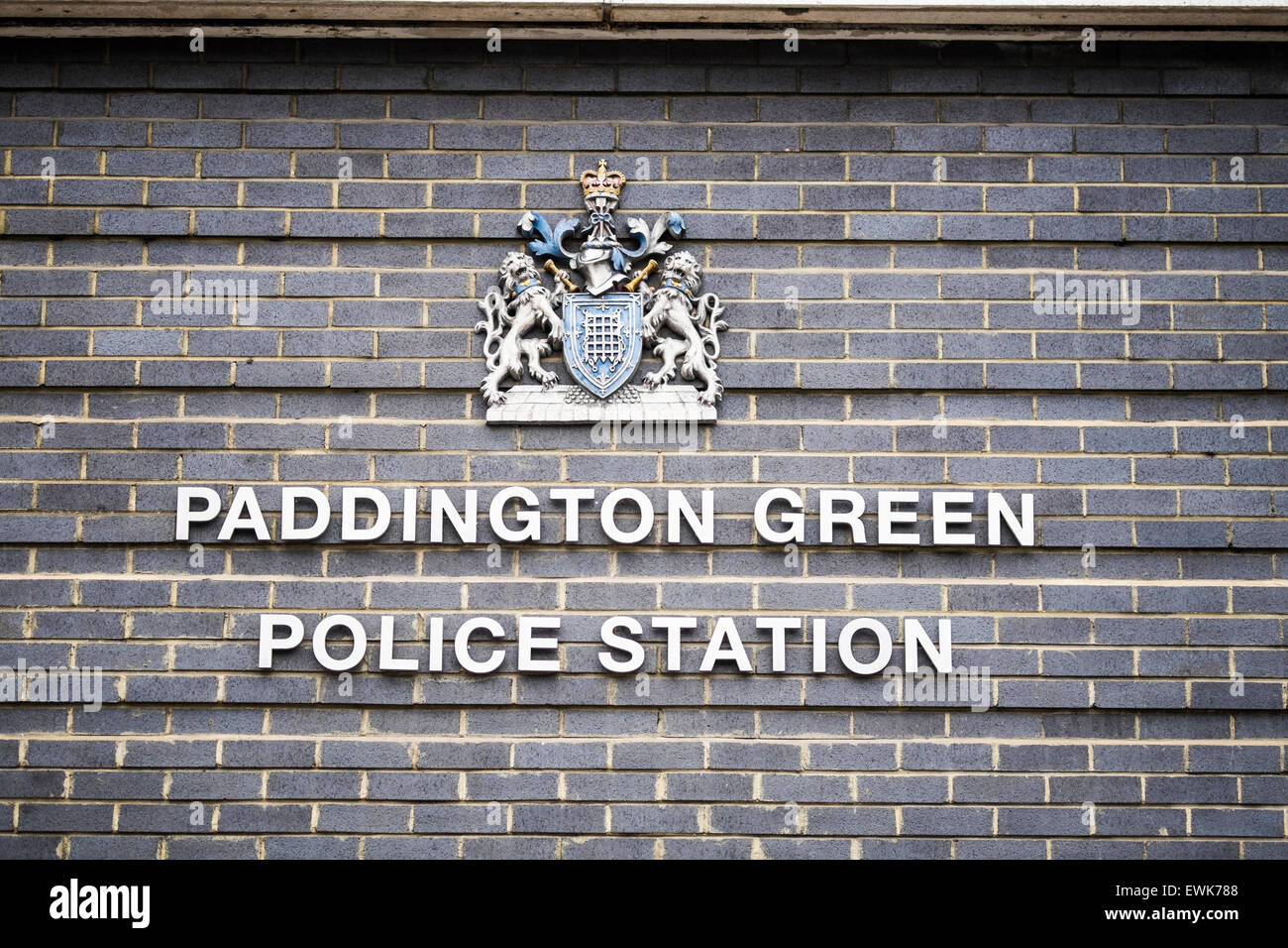 Paddington Green Polizeistation London, England, Vereinigtes Königreich Stockfoto