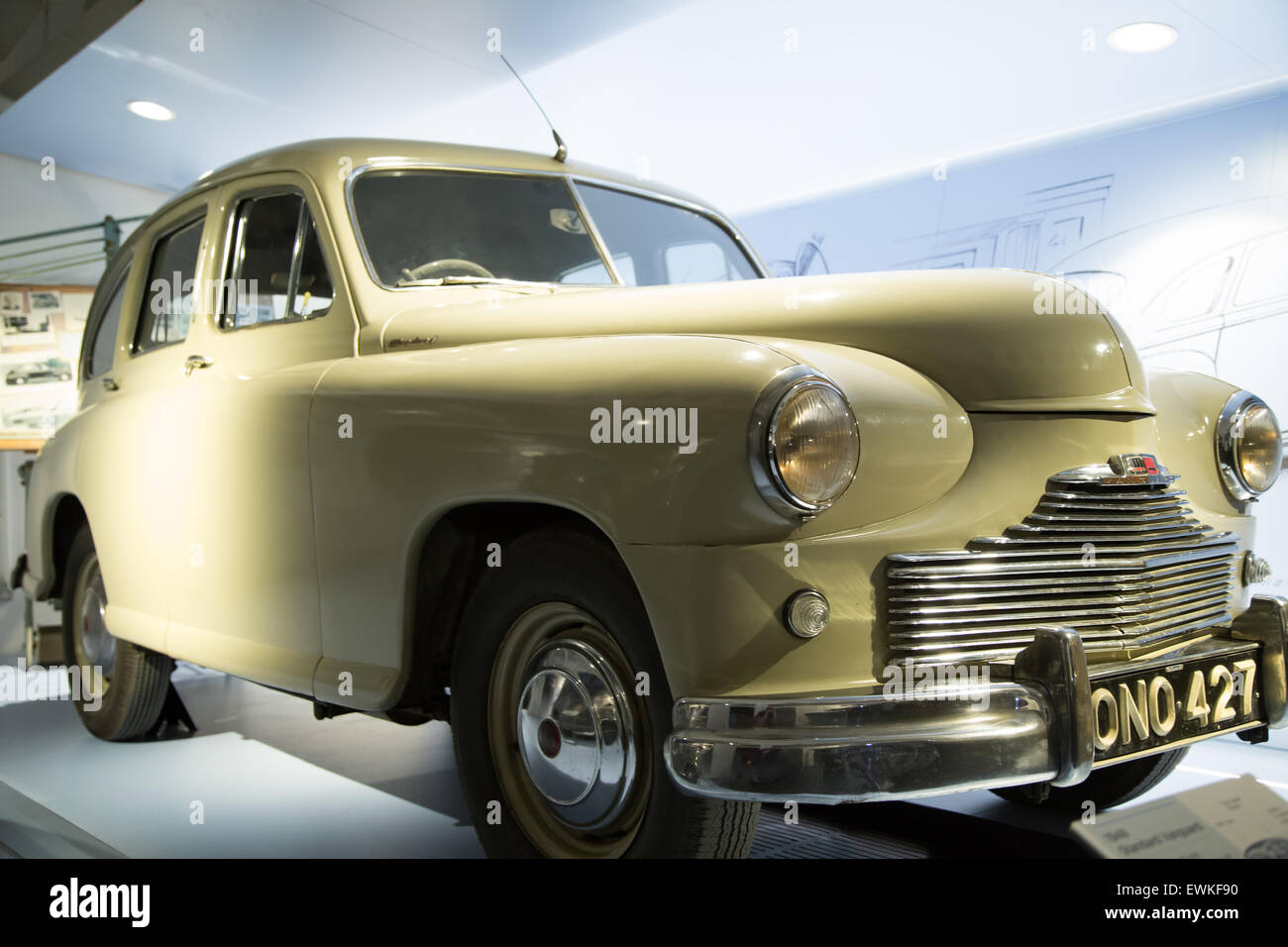 1948standard Vanguard Oldtimer Automobil entworfen von Walter Belgrove