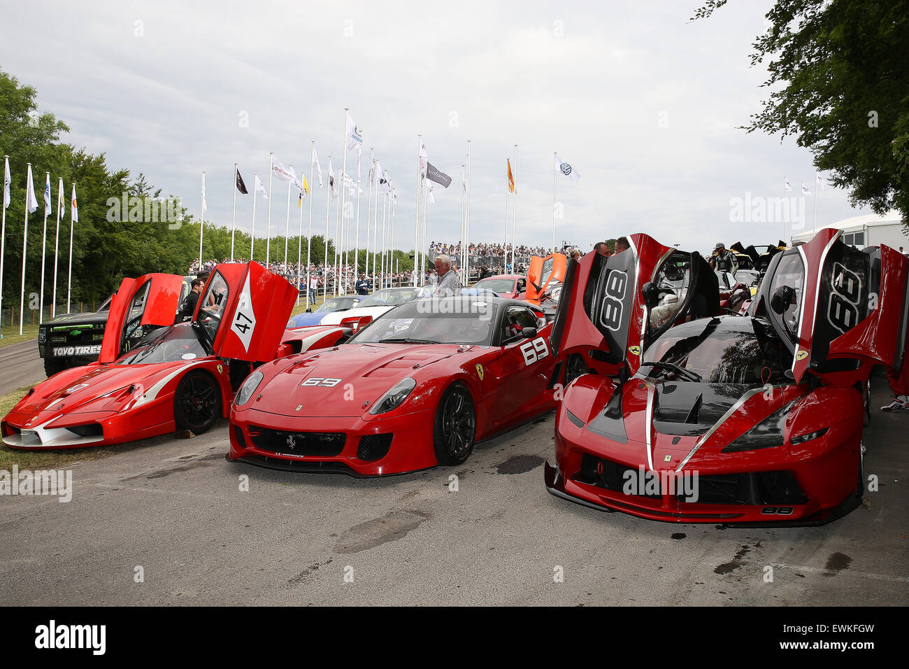 Goodwood Festival of Speed 2015 Stockfoto