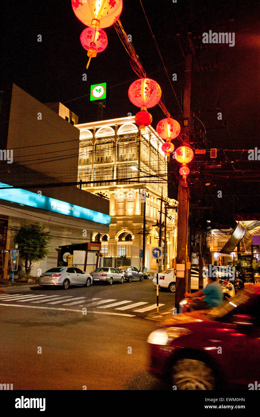 Phuket Stadt, Insel Phuket, Thailand. Stockfoto