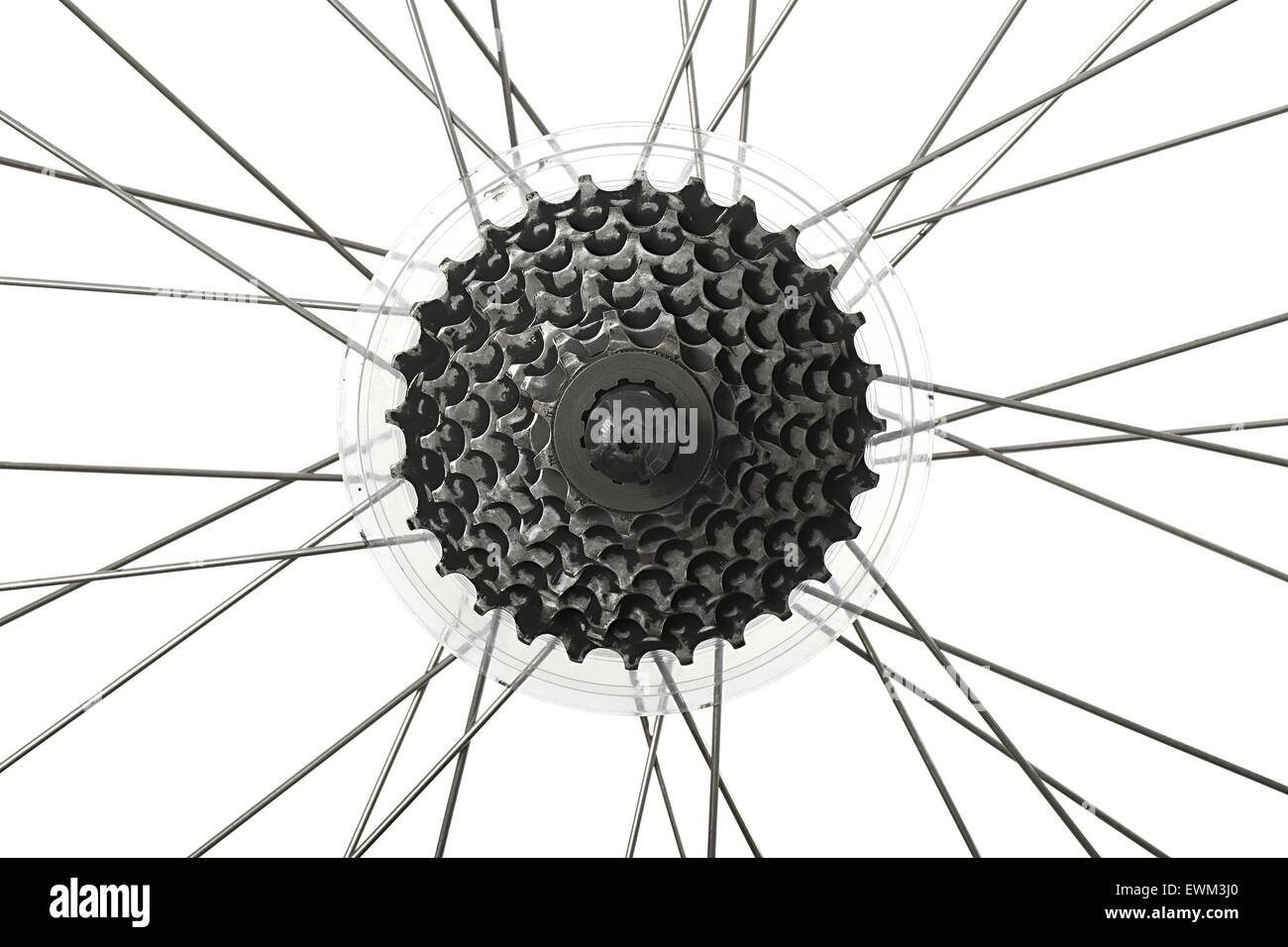 Fahrrad-Rad Stockfoto