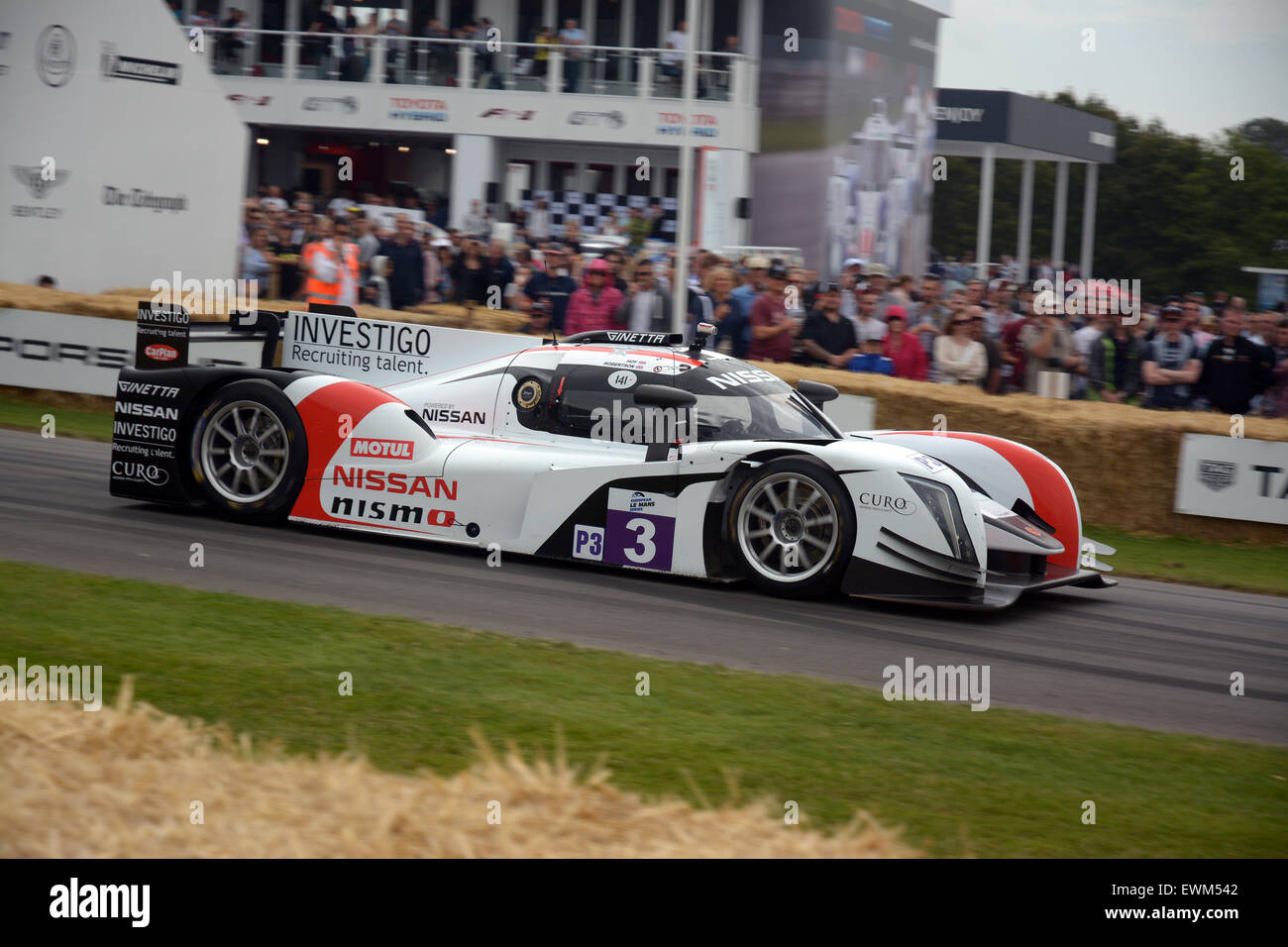 Goodwood, West Sussex, England, UK. 28. Juni 2015. Goodwood Festival of Speed. Das Goodwood Festival of Speed ist eine jährliche Hügel klettern mit historischen Motorsport-Fahrzeuge auf dem Gelände des Goodwood House, West Sussex statt. Bildnachweis: Mainpicture/Alamy Live-Nachrichten Stockfoto