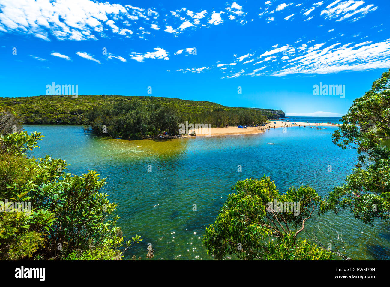 Booderee Nationalpark Stockfoto