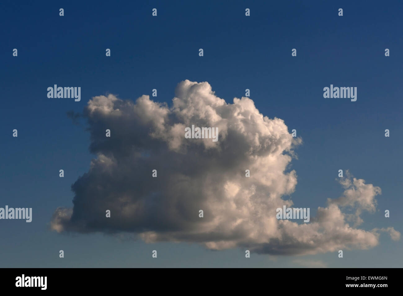 Regen Sie Wolke, Nimbostratus, Deutschland Stockfoto