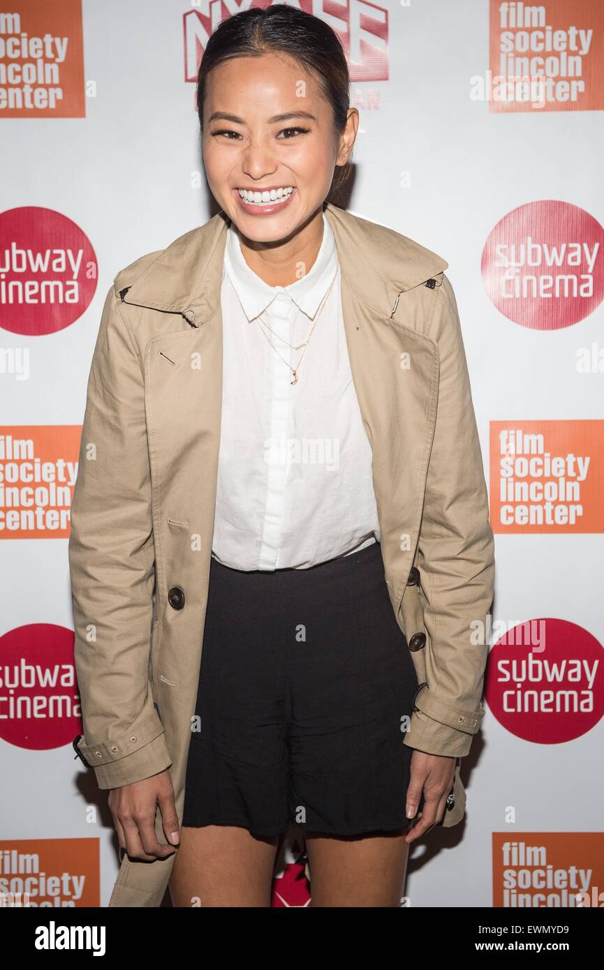 New York, NY, USA. 28. Juni 2015. Jamie Chung im Ankunftsbereich für es ist schon morgen IN Hongkong Premiere in New York Asian Film Festival (NYAFF), Walter Reade Theater im Lincoln Center, New York, NY 28. Juni 2015. Bildnachweis: Steven Ferdman/Everett Collection/Alamy Live-Nachrichten Stockfoto