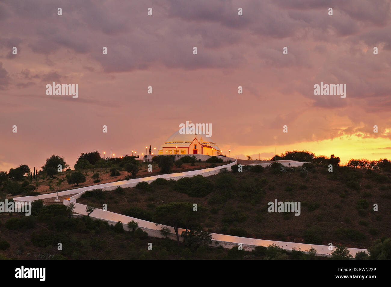 Heiligtum Nossa Senhora da Piedade. Loule. Portugal Stockfoto