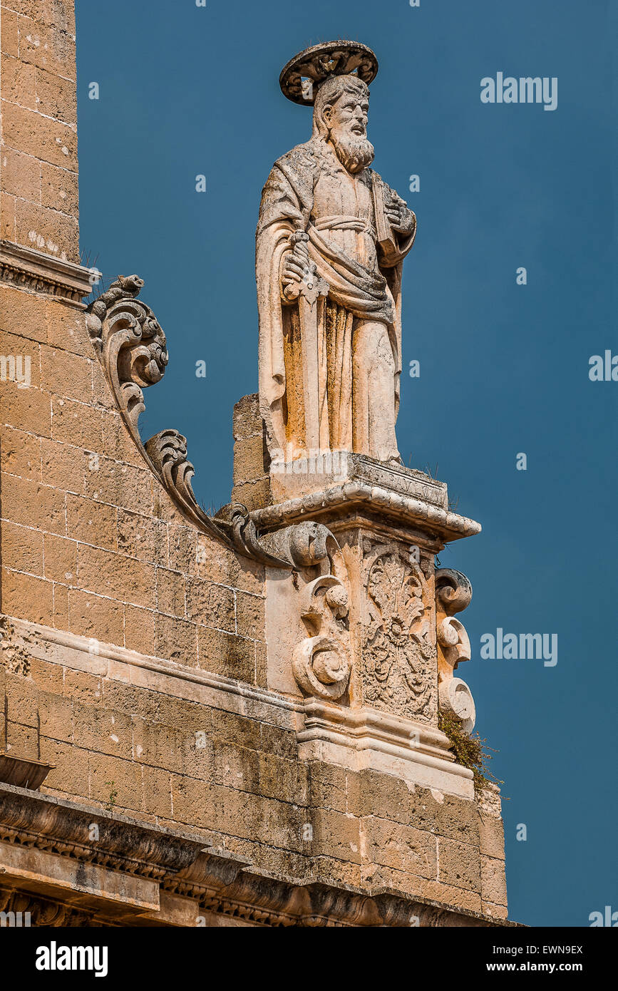 Apulien Grecia Salentina Galatone SS. Crocifisso Sanctuary Stockfoto