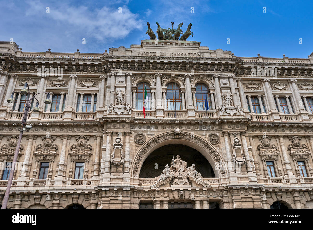 Der Justizpalast, Rom, befindet sich in Prati Viertel von Rom. Stockfoto