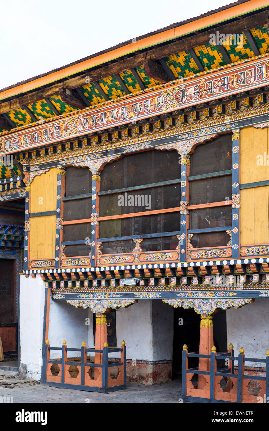 Jampey Lhakhang, Jakar, Bumthang, Bhutan Stockfoto