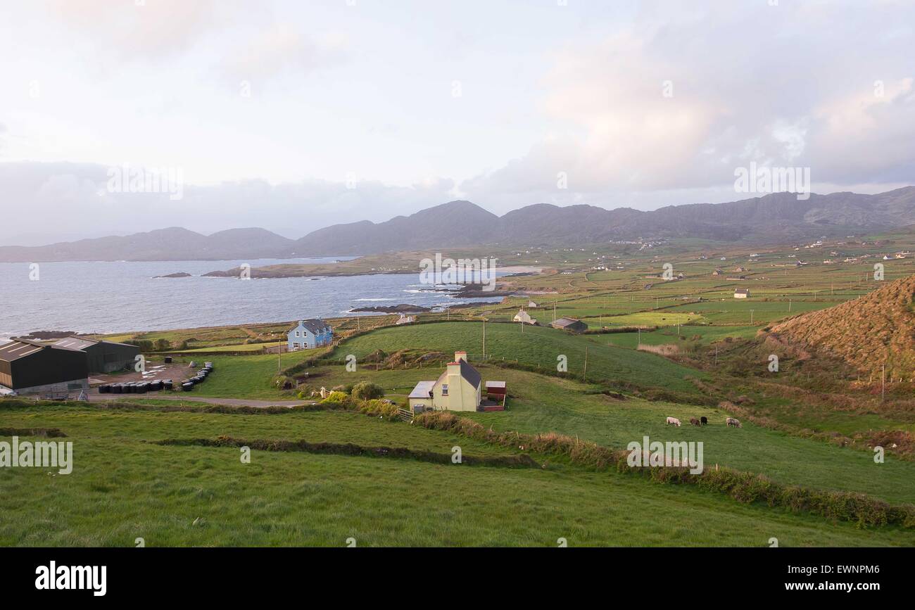 West Cork am Abend Stockfoto