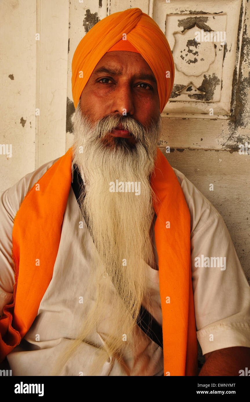 Sikh Mann Stockfoto