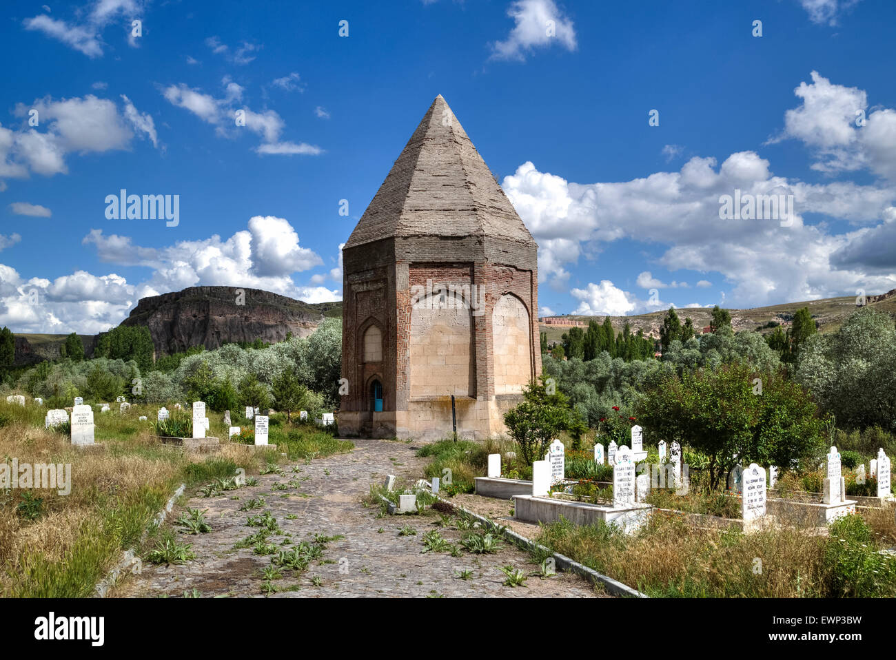 Selime, Grabmal, Aksaray, Anatolien, Türkei Stockfoto