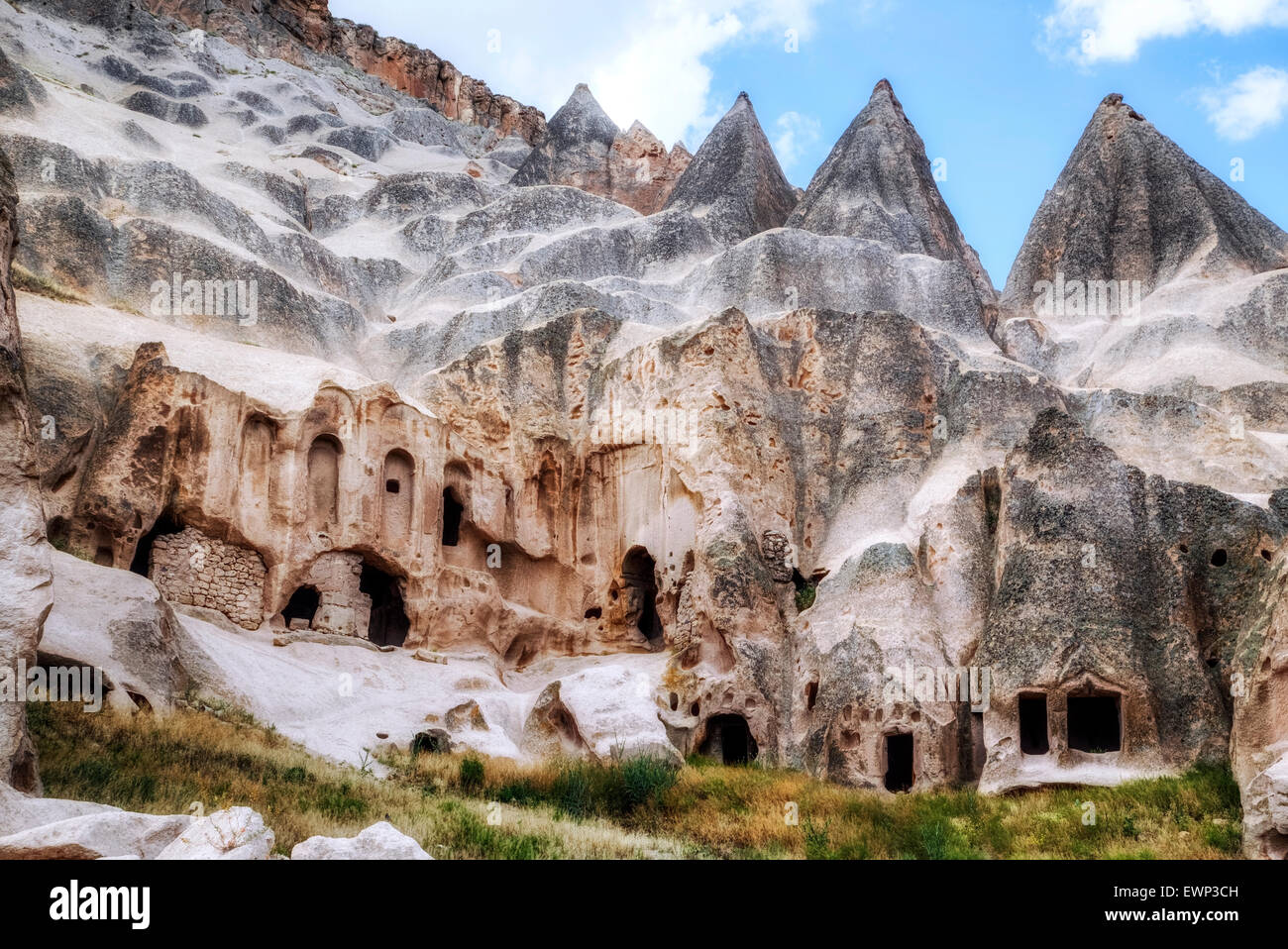 Selime, Ihlara Tal, Aksaray, Anatolien, Türkei Stockfoto