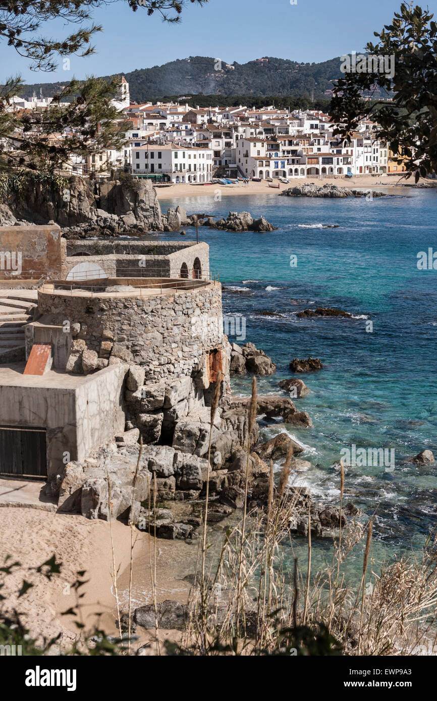 Calella de Palafrugell Stockfoto