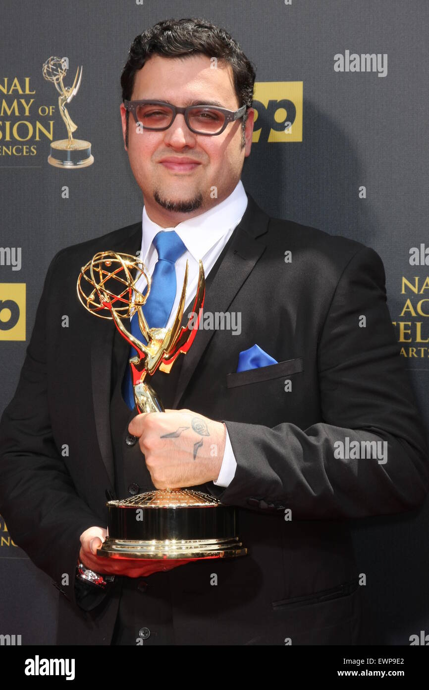 Daytime Emmy Awards 2015 Ankünfte mit: Gregori J Martin wo: Burbank, Kalifornien, Vereinigte Staaten, wann: 26. April 2015 Stockfoto