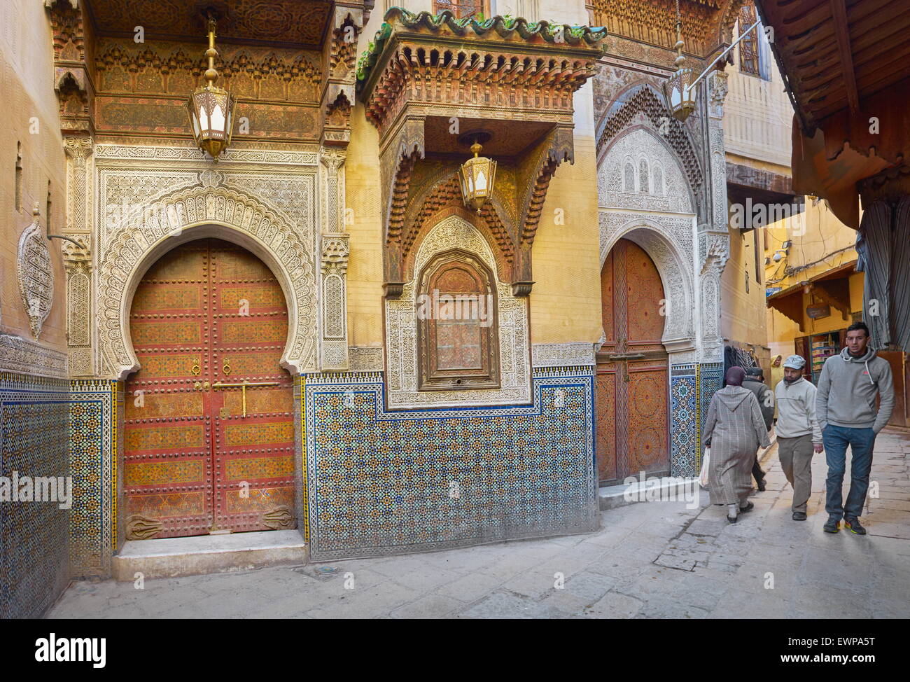 18. Jahrhundert Moschee und Mausoleum von Sidi Ahmed Tijani, Fes Medina