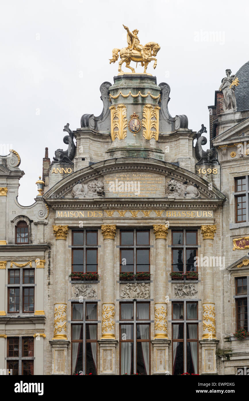 Grande Place, Brüssel, Belgien Stockfoto