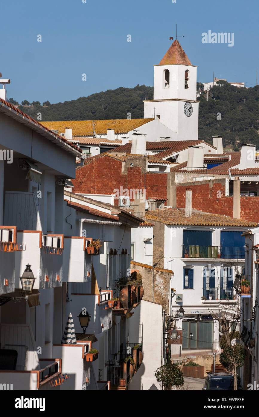 Calella de Palafrugell Stockfoto