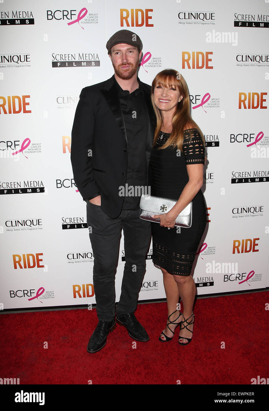 Fahrt mit Los Angeles Premiere: Sean Flynn, Jane Seymour wo: Hollywood, Kalifornien, Vereinigte Staaten, wann: 29. April 2015 Stockfoto