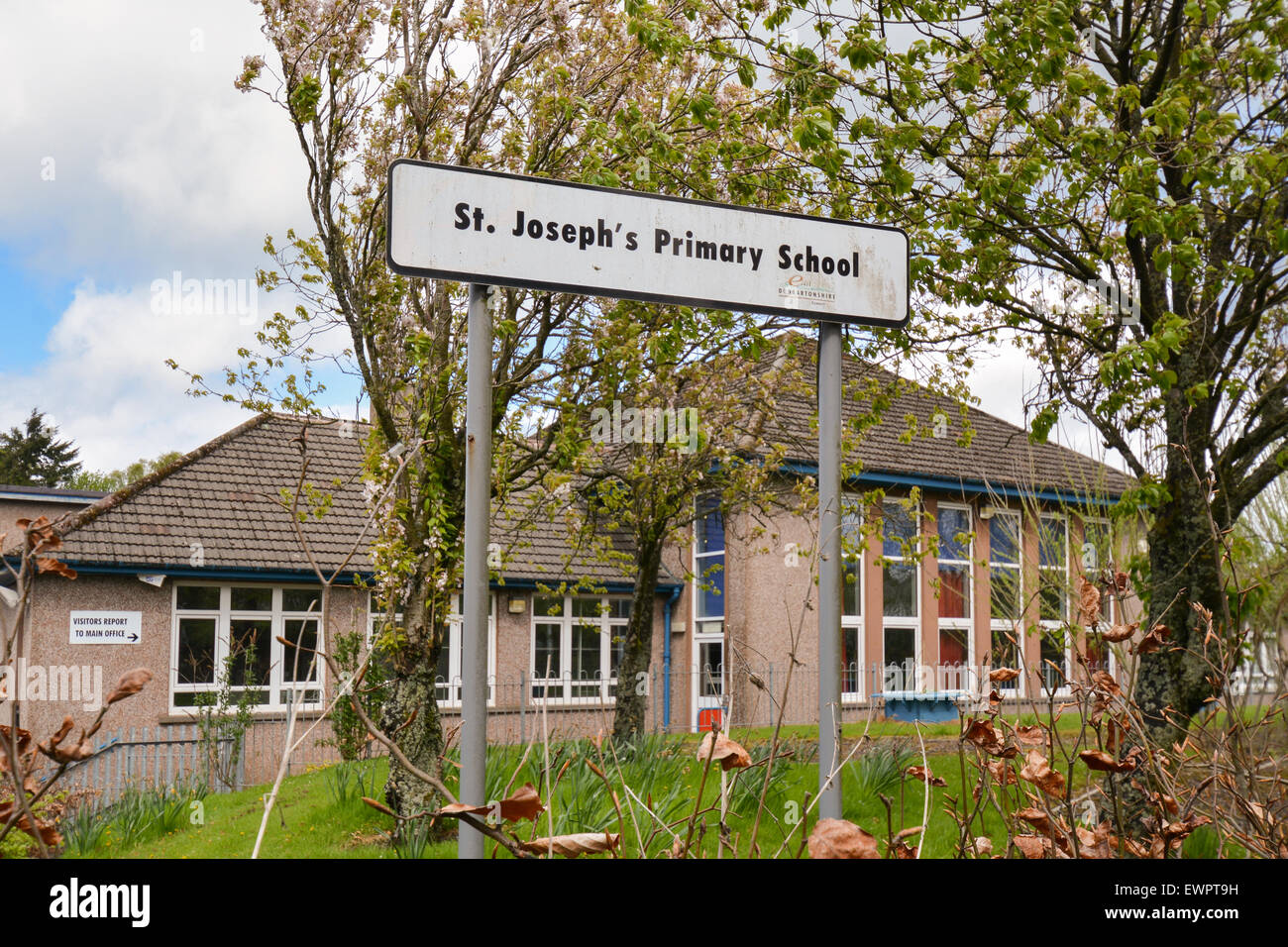 St.-Josephs Grundschule-eine römisch-katholische Schule in Milngavie, Glasgow, Schottland Stockfoto
