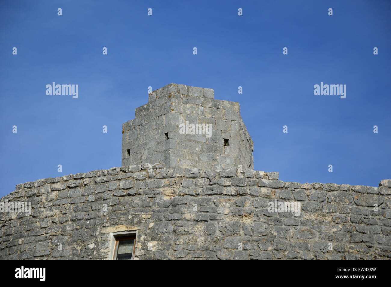 Simiane la Rotonde. Süden von Frankreich Stockfotografie Alamy
