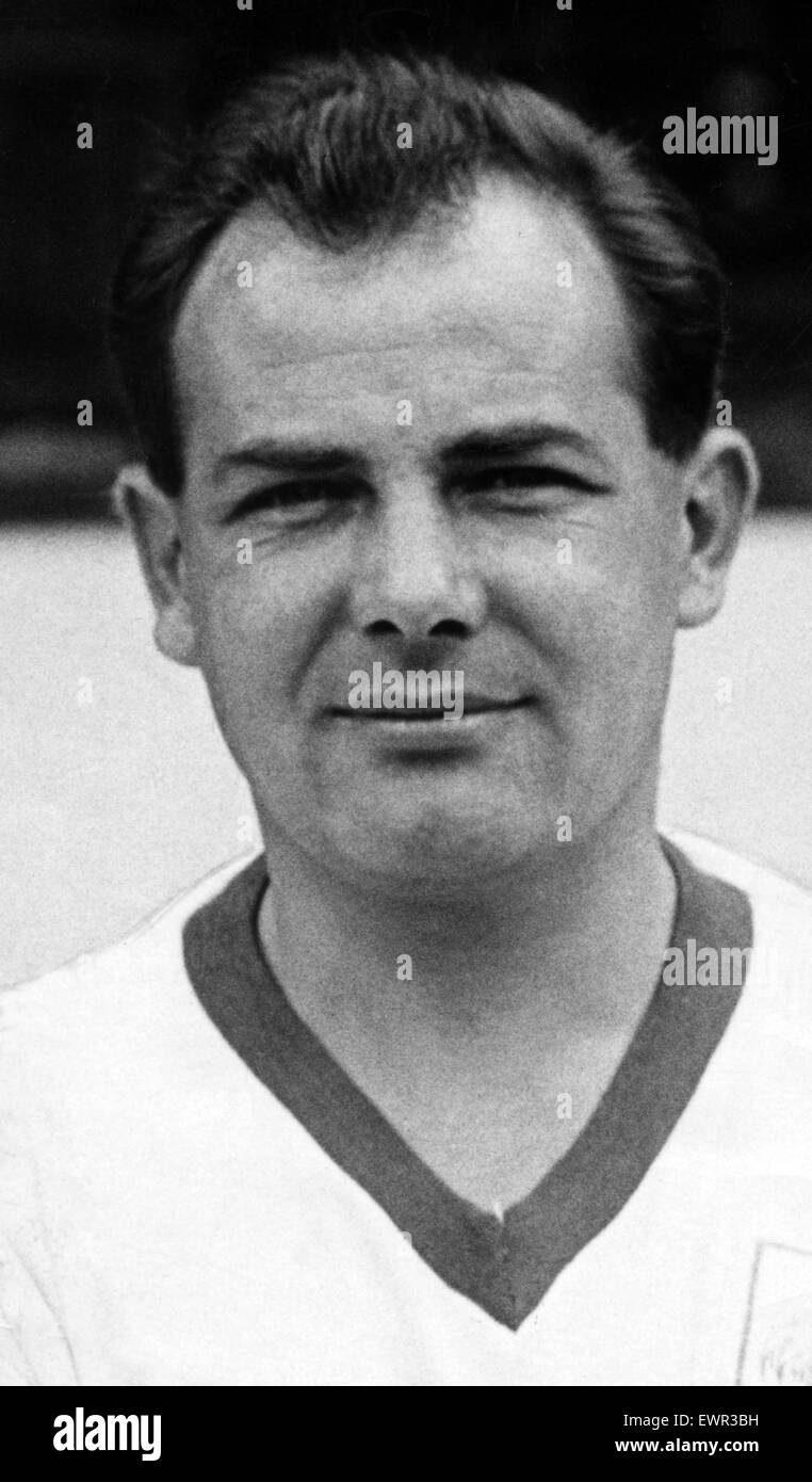Peter Hill, Coventry City Fußballer. August 1961 Stockfotografie Alamy