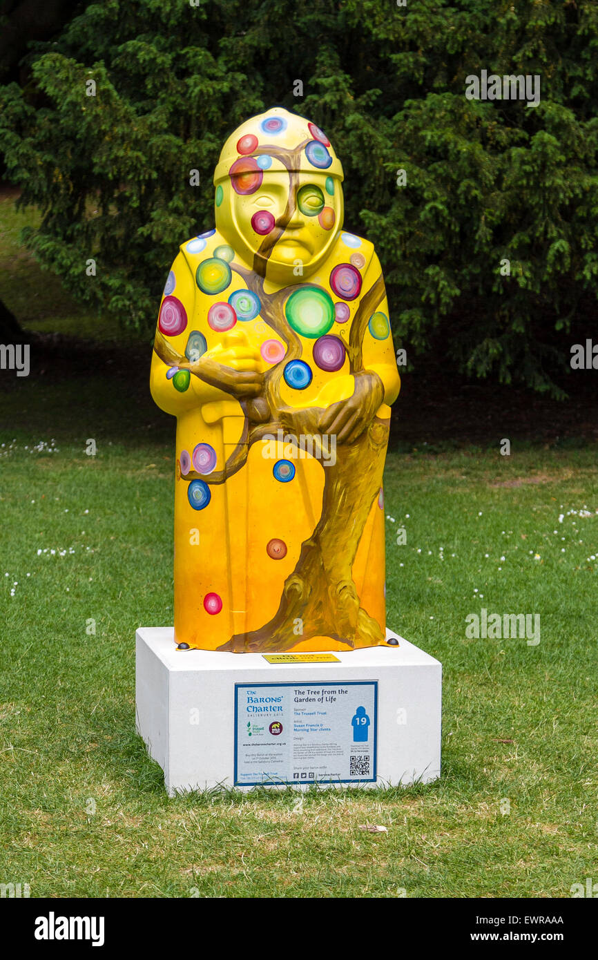 Die Barone Charta Salisbury 2015 #19 Baum aus dem Garten des Lebens Stockfoto