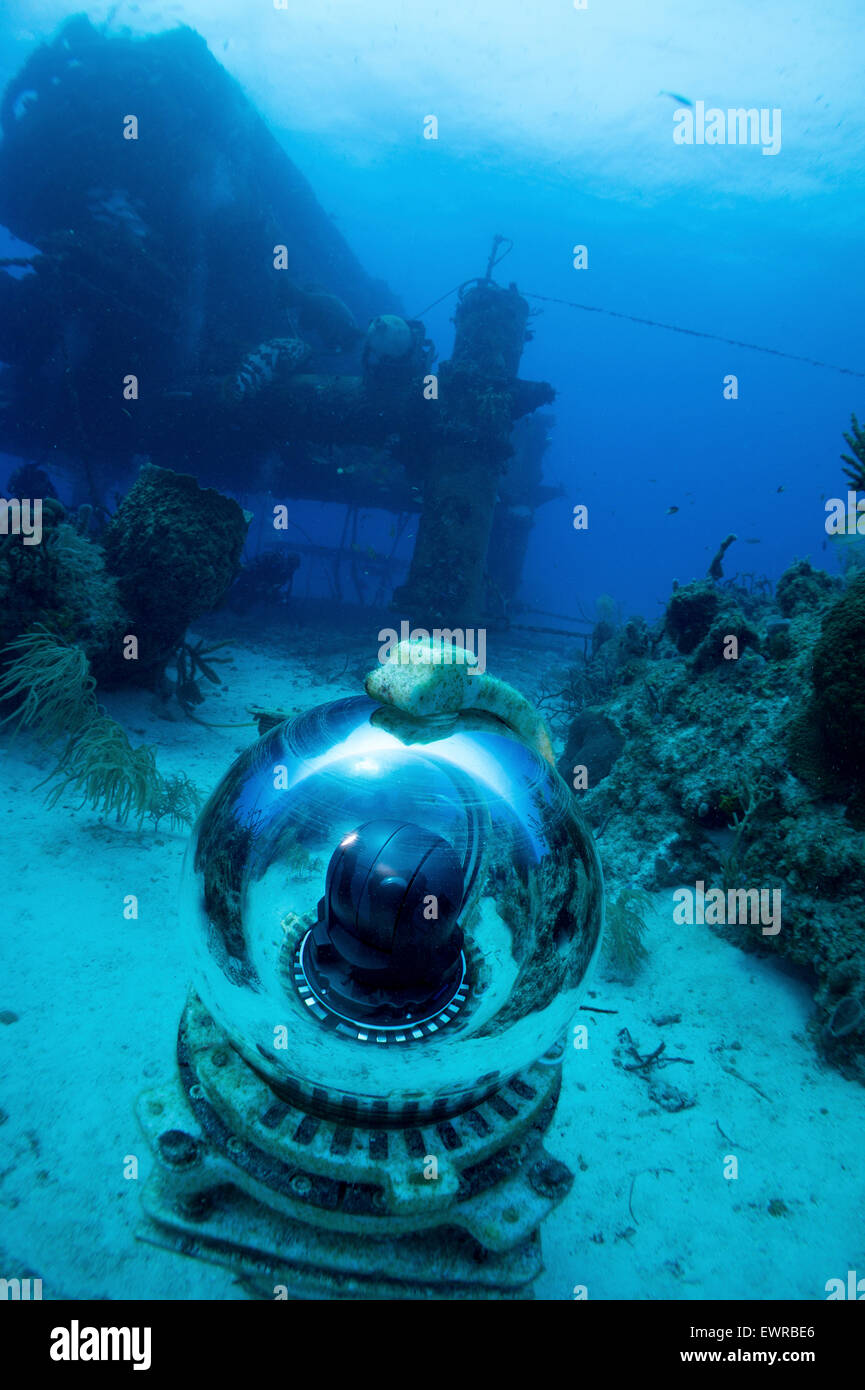 Webcam Wassermann Lebensraum dienen. Stockfoto