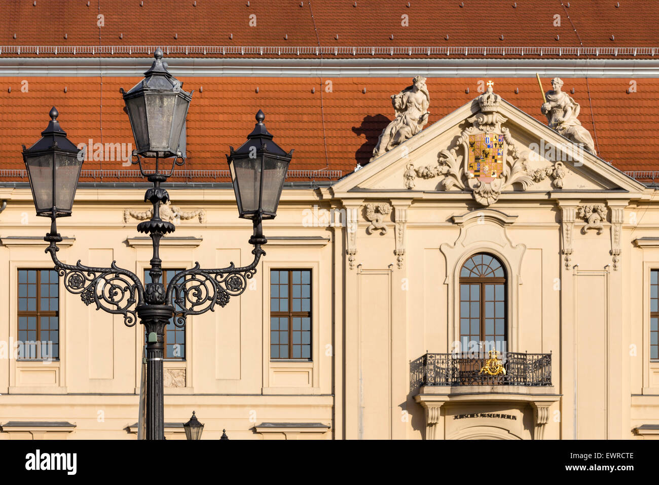 Fassade des jüdischen Museums in Berlin, Deutschland Stockfoto