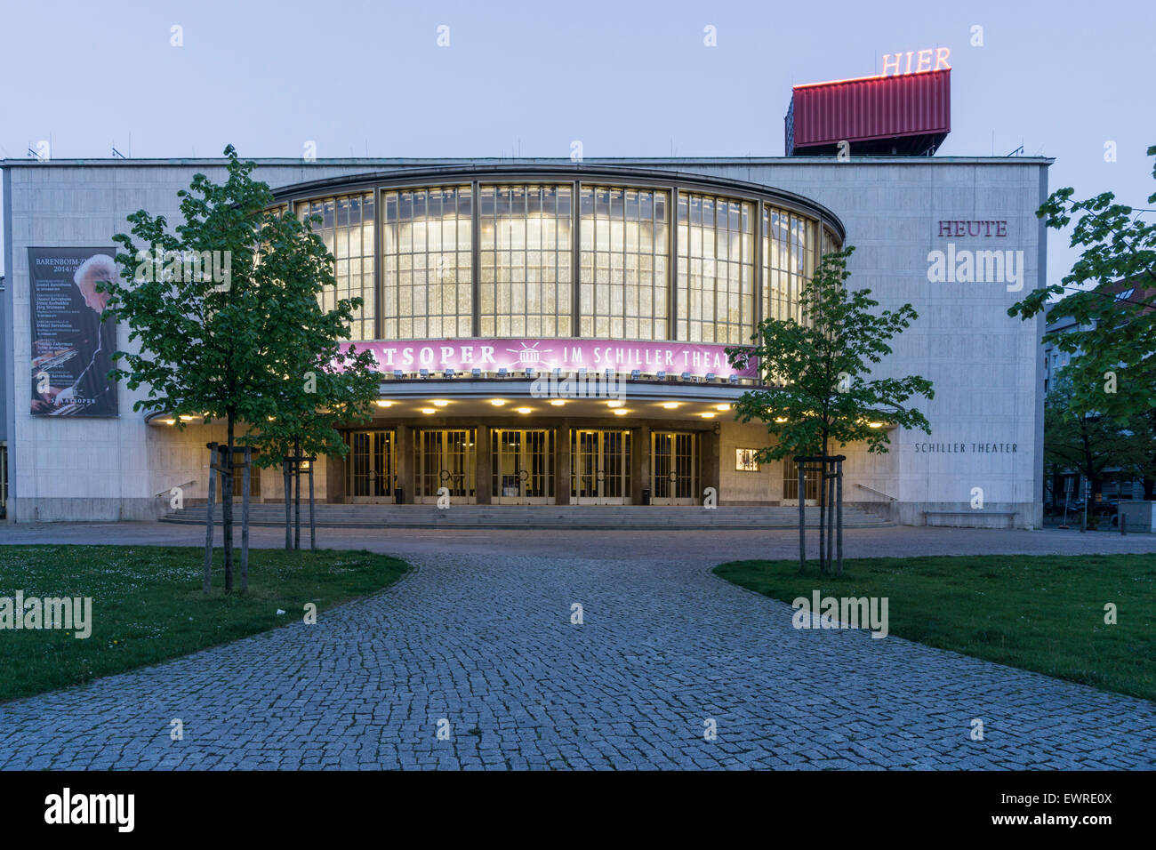 Schiller Theater, City West, Berlin Stockfoto