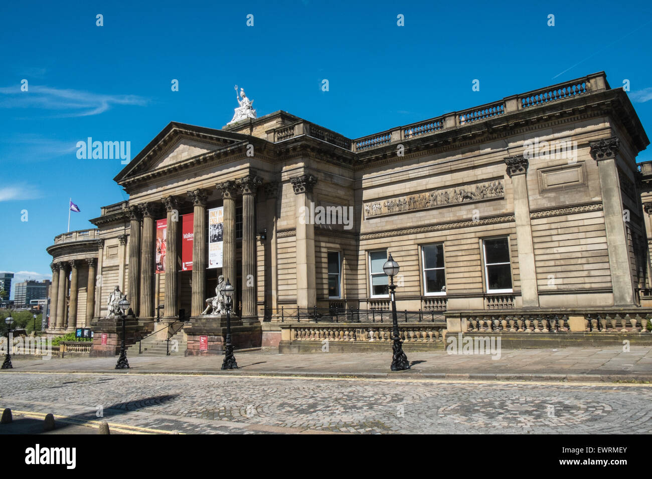 Walker Art Gallery, Liverpool, Merseyside, England. Stockfoto