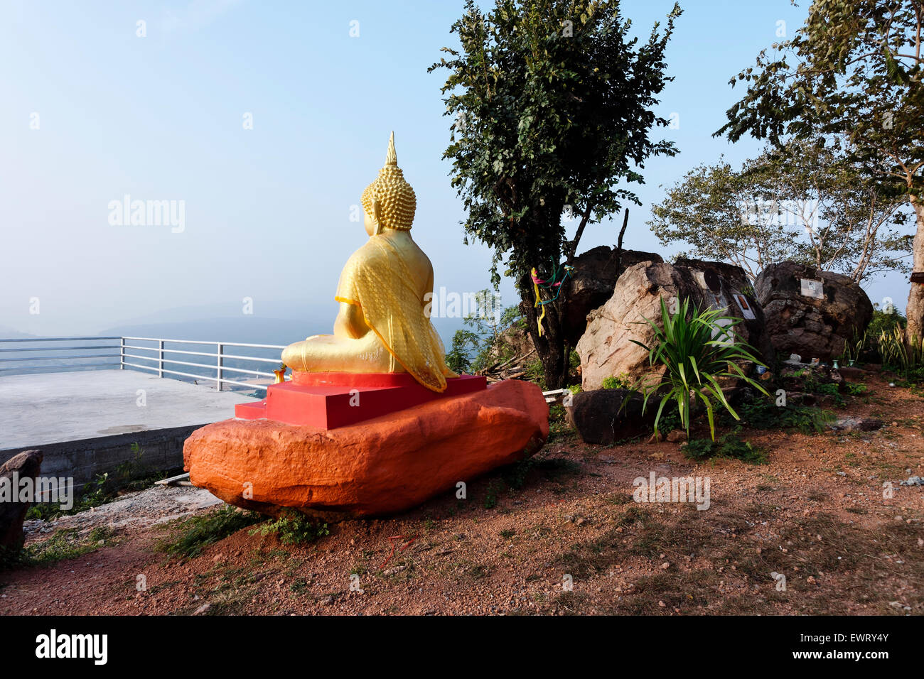 Buddha-Statue. Thailand. Stockfoto