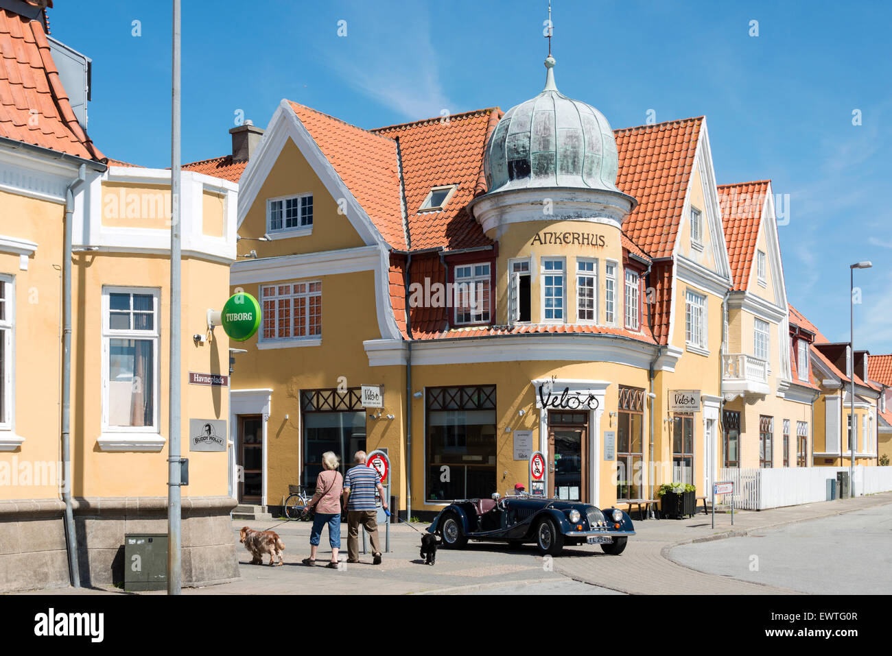 Ankerhus, Havneplads, Skagen, Region Nordjütland, Dänemark Stockfoto