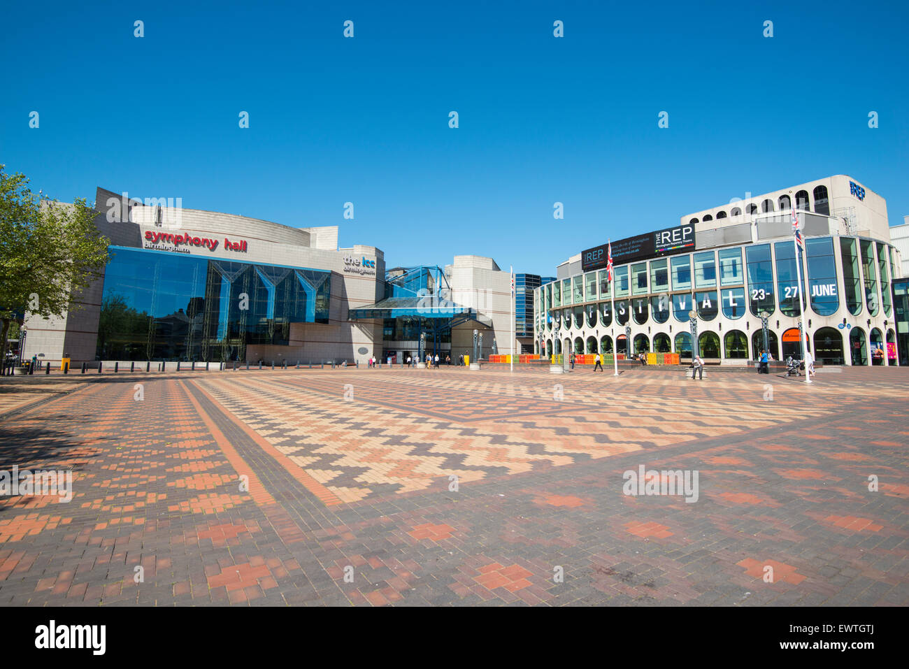 Centenary Square in Birmingham City, West Midlands England UK Stockfoto