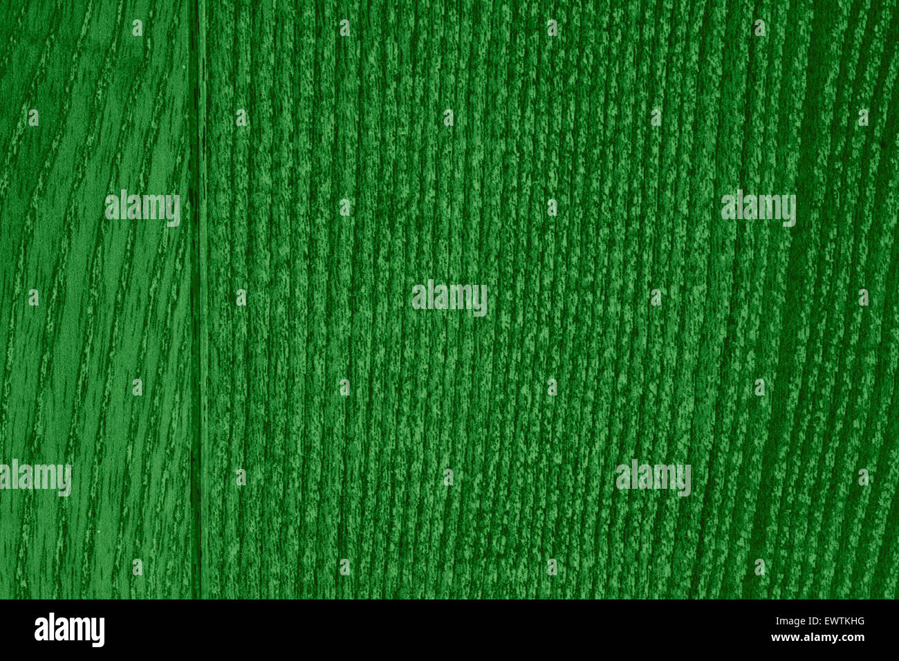 Holzmaserung Textur oder Eiche Plank grünen Hintergrund mit Rand Stockfoto