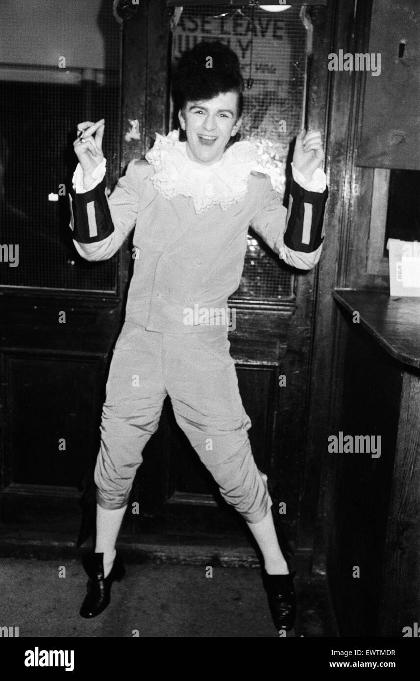 Der Blitz-Club in Covent Garden. 13. Februar 1980. Stockfoto