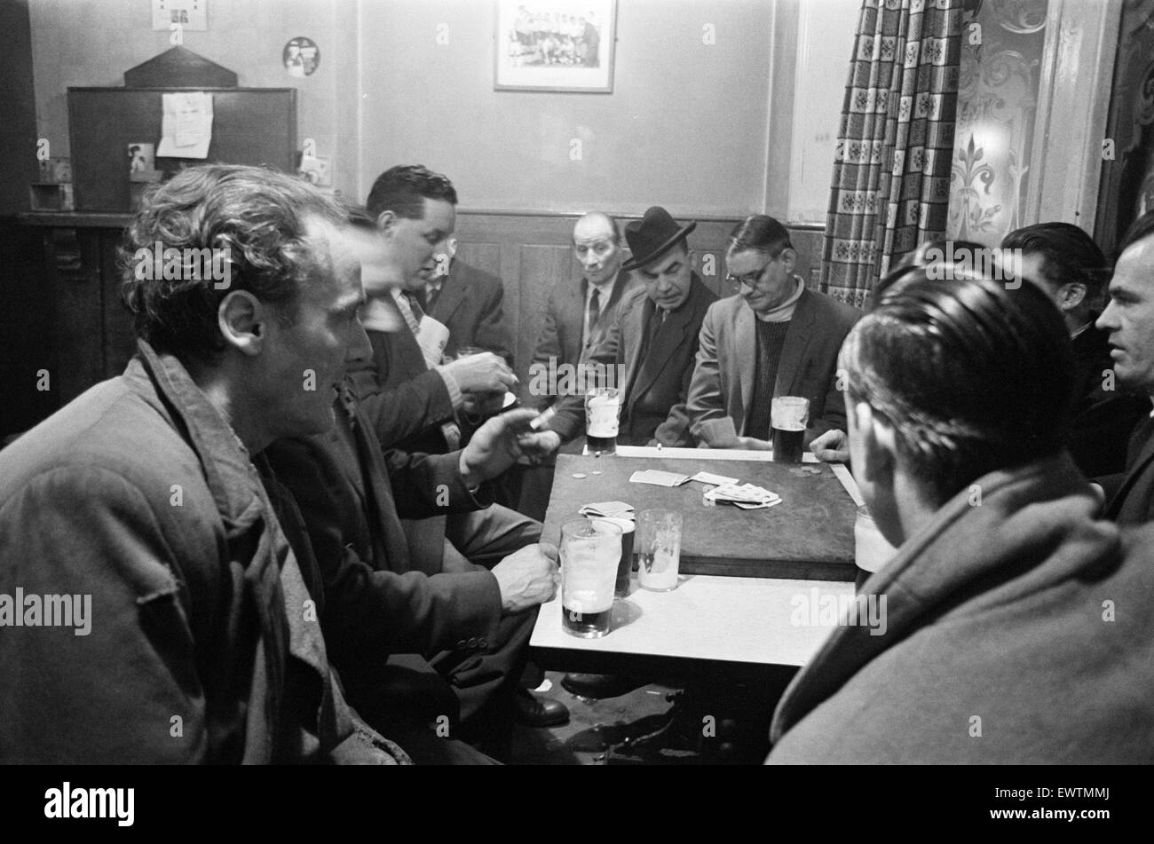 Smethwick, einer Stadt in der Metropolitan Borough Sandwell, in den West Midlands von England. März 1964. Stockfoto