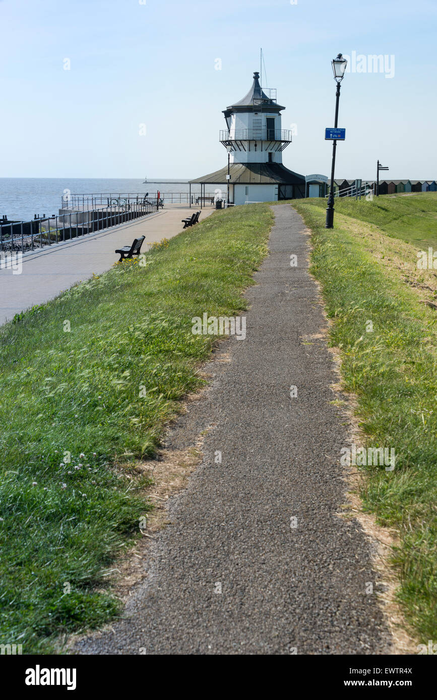 18. Jahrhundert Harwich Low Leuchtturm (Harwich Maritime Museum), Harwich, Essex, England, Vereinigtes Königreich Stockfoto