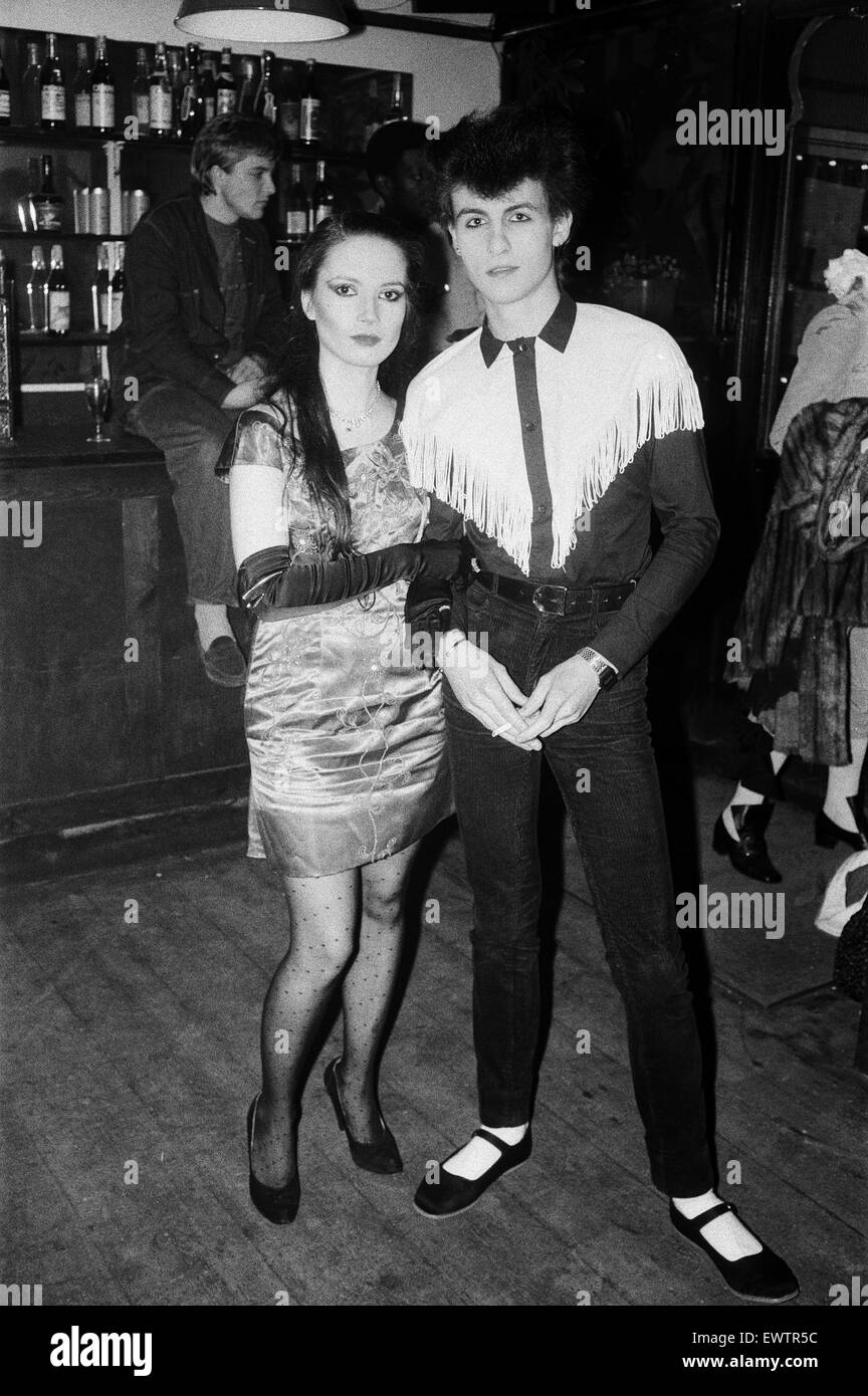 Der Blitz-Club in Covent Garden. 13. Februar 1980. Stockfoto