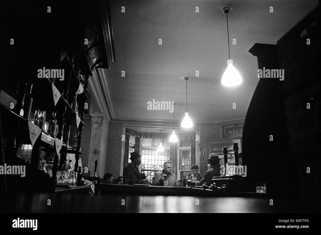 Smethwick, einer Stadt in der Metropolitan Borough Sandwell, in den West Midlands von England. März 1964. Stockfoto