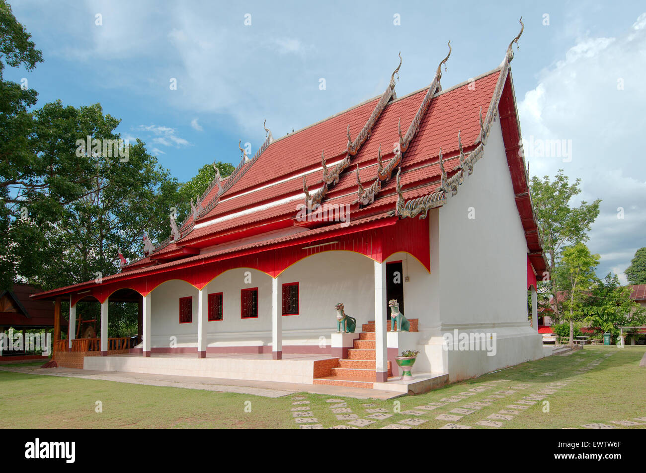 Alte buddhistische Tempel Wat Phon Chai, Amphoe Dan Sai, Provinz Loei, Thailand Stockfoto