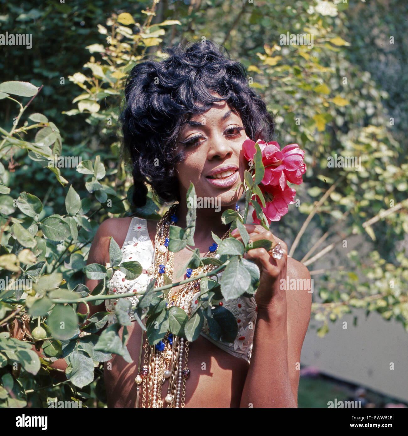 Fictitious character Schönheit Milton, Deutschland 1960er Jahre. Schauspielerin Schönheit Milton, Deutschland der 1960er Jahre. 6x6-Dia 4. Stockfoto