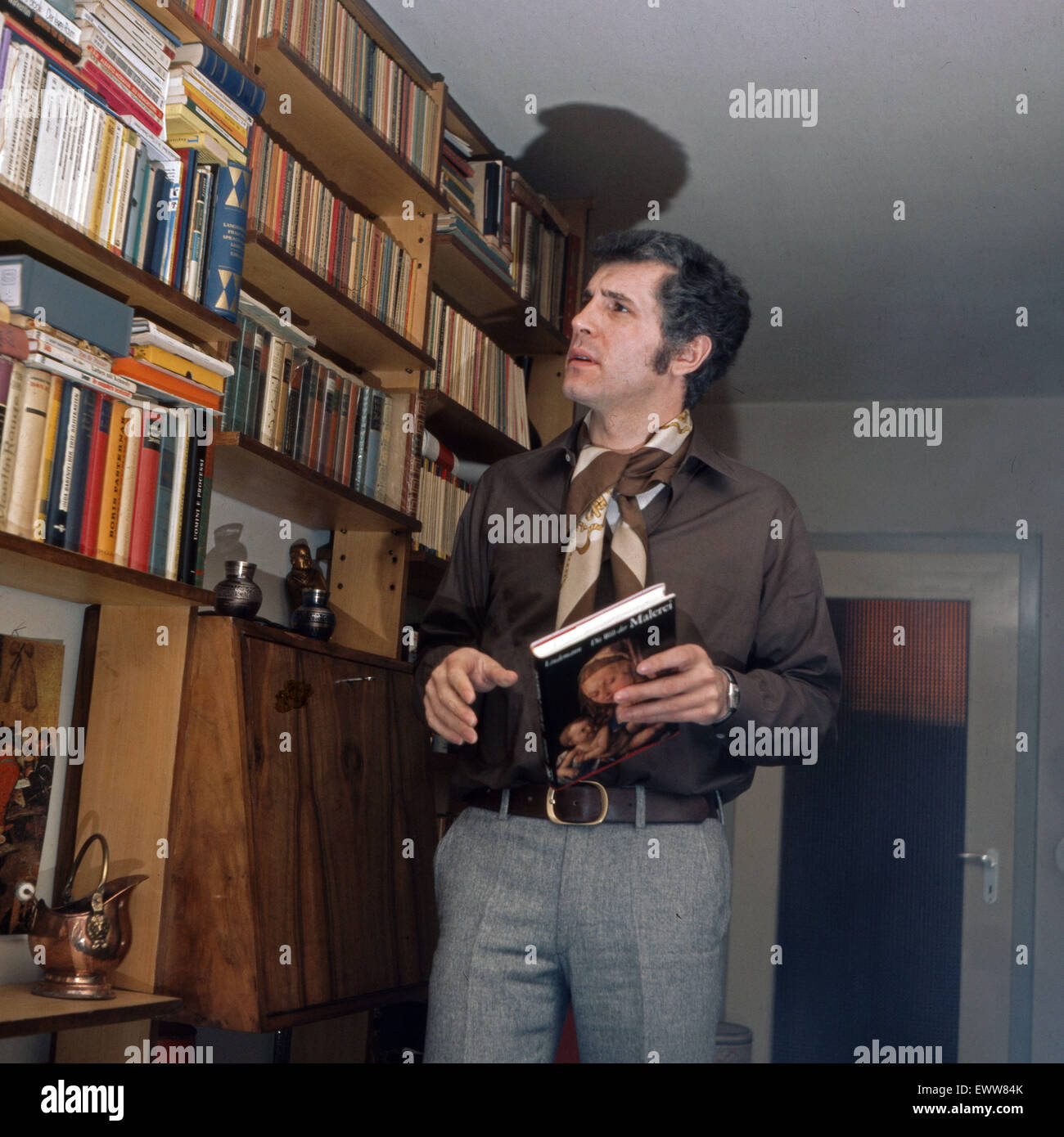 Der Deutsche Schauspieler Manfred Spies, 1970er Jahre Deutschland