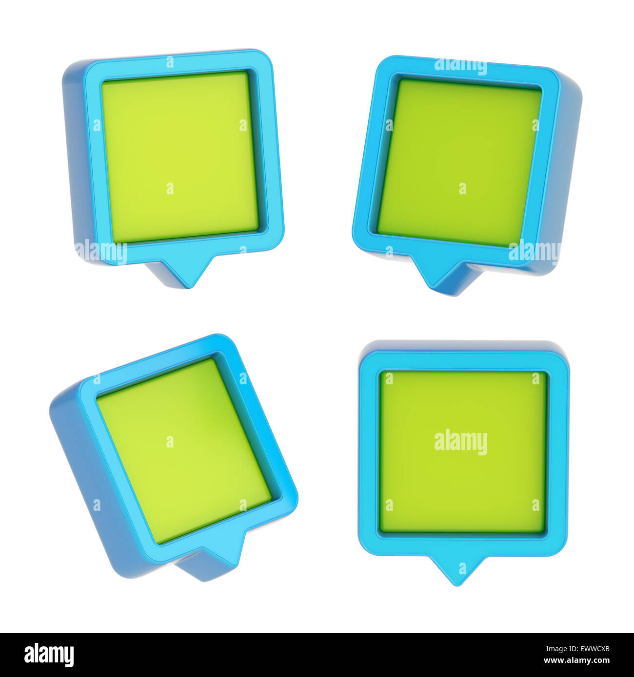 Geo-Tag-Button-Element isoliert Stockfoto