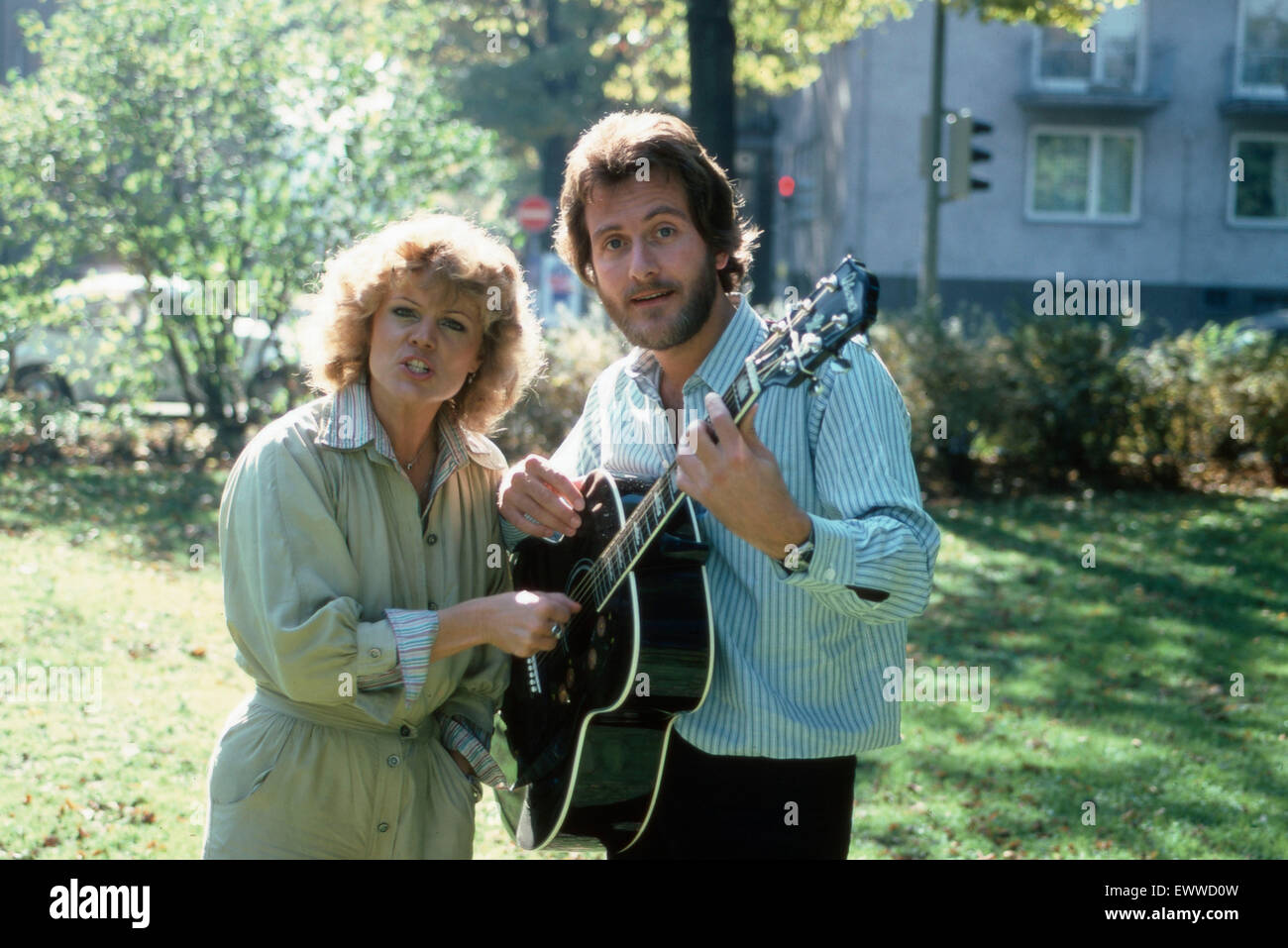 Deutsche Fictitious character Christiane Rücker mit Tom Hagen ...