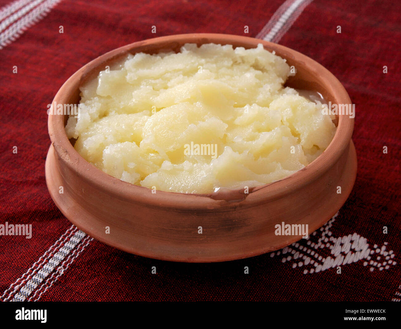 Reine Desi Ghee (Butterschmalz)-2 Stockfoto