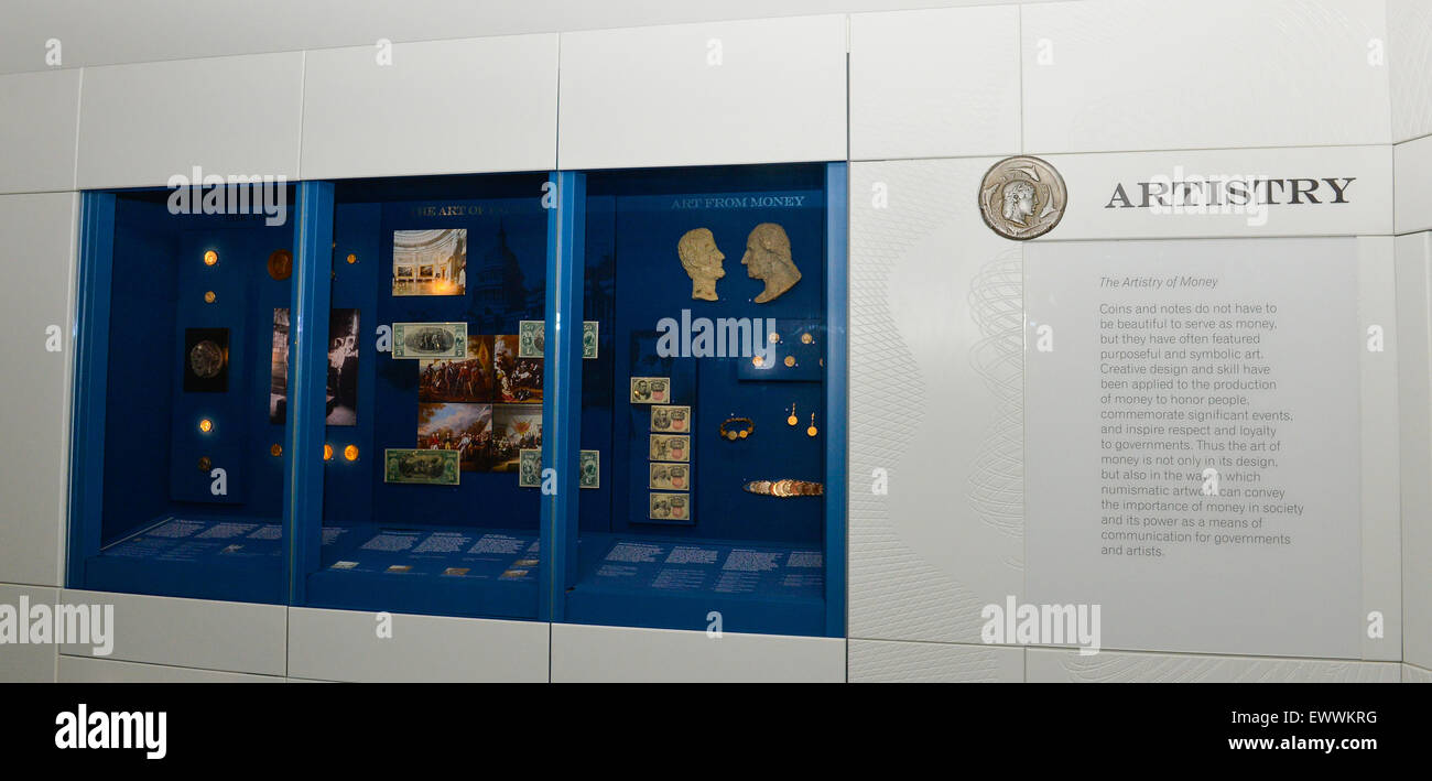 Washington, DC, USA. 1. Juli 2015. Einige neue Ausstellungen werden bei der Eröffnung des National Museum of American History Innovation Flügel in Washington, D.C., Hauptstadt der Vereinigten Staaten, 1. Juli 2015 vorgestellt. © Bao Dandan/Xinhua/Alamy Live-Nachrichten Stockfoto