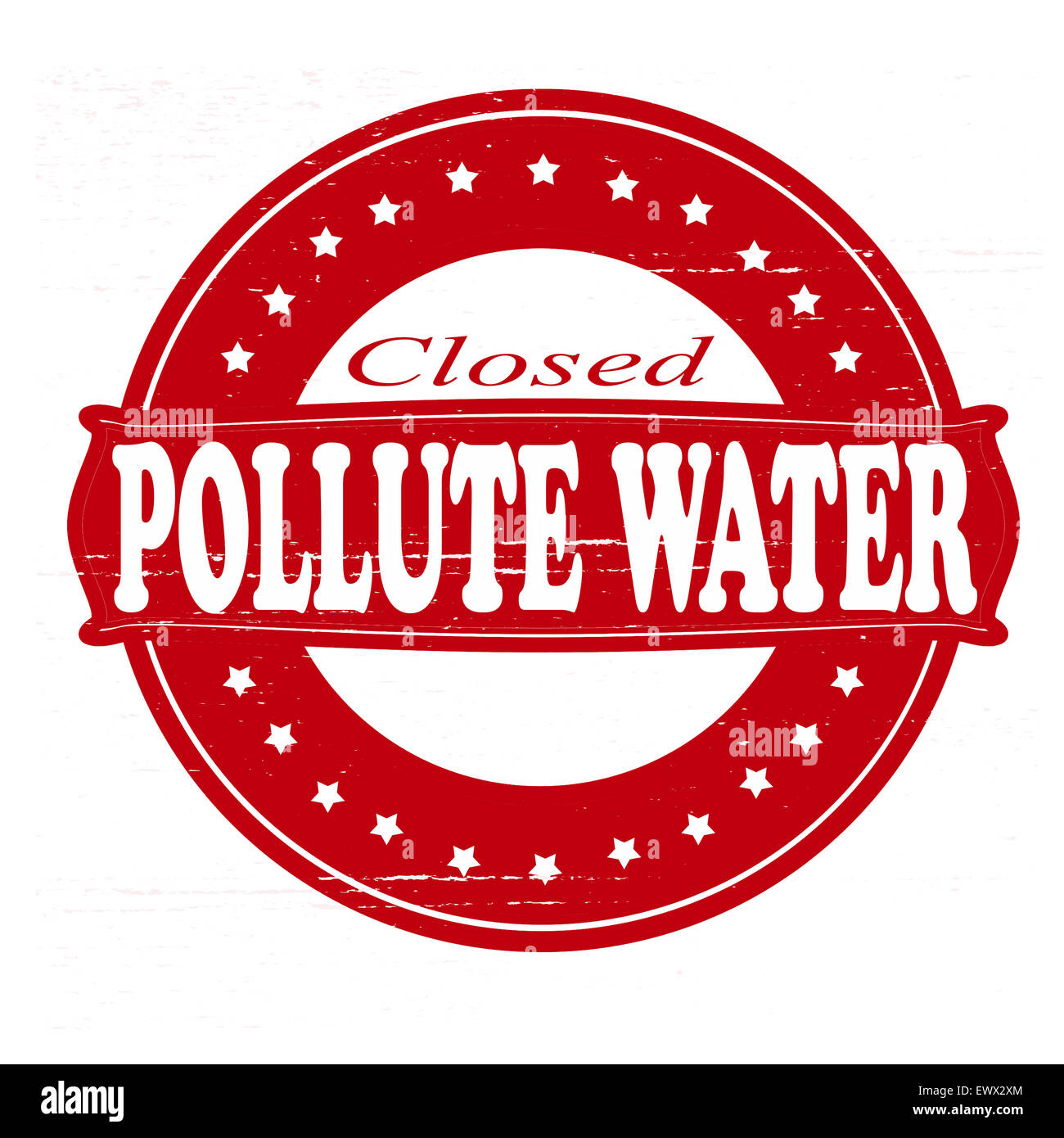 Stempel mit Text verschmutzen Wasser innen, Abbildung Stockfoto Stempel mit Text verschmutzen Wasser innen, Abbildung Stockfoto