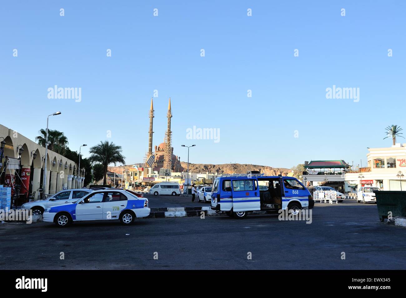 Altmarkt. Sham-El-Sheikh. South Sinay.1-8. Juli 2014 Juli 2014 Stockfoto