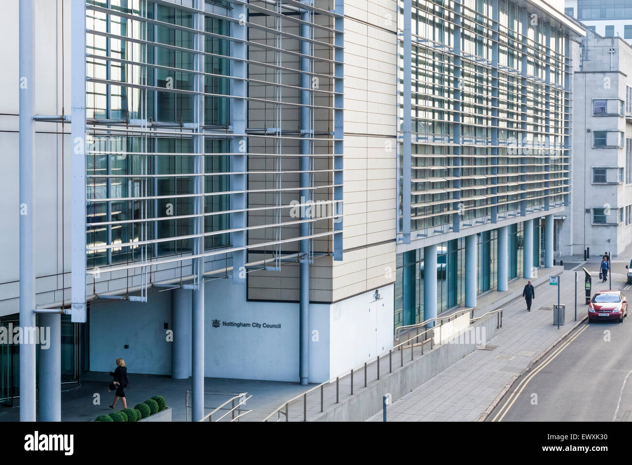 Nottingham City Council Hauptsitz und Niederlassungen, Loxley House, Nottingham, England, Großbritannien Stockfoto